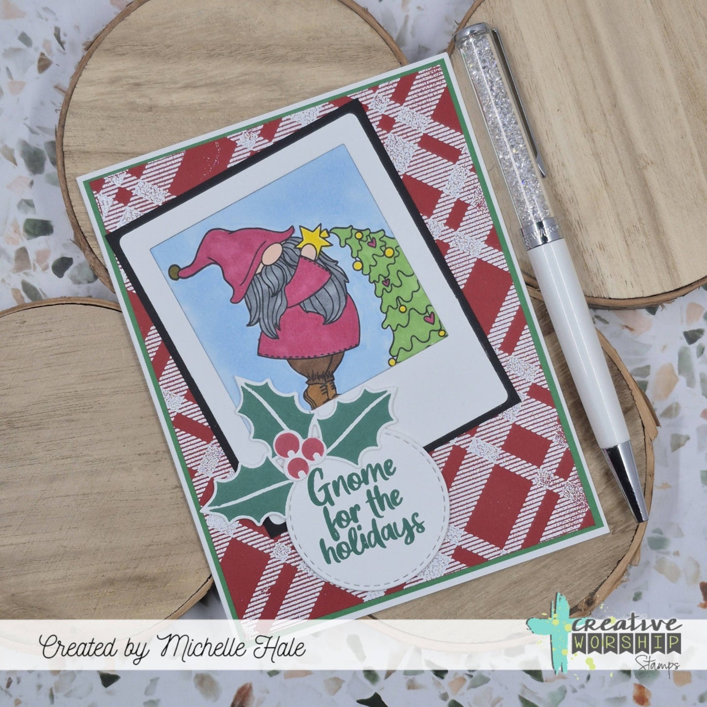 Holly Jolly Clear Stamp Set