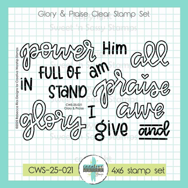 Glory & Praise Clear Stamp Set