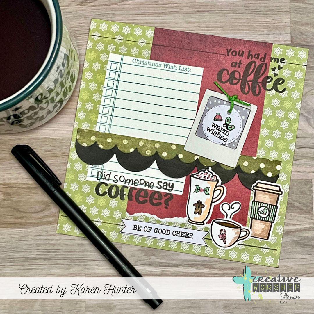 Christmas Wish List Clear Stamp Set