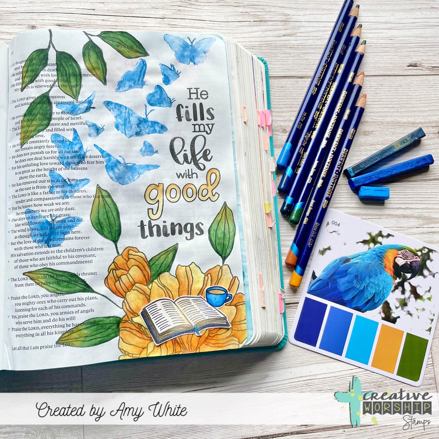 Marker Alpha Clear Stamp Set