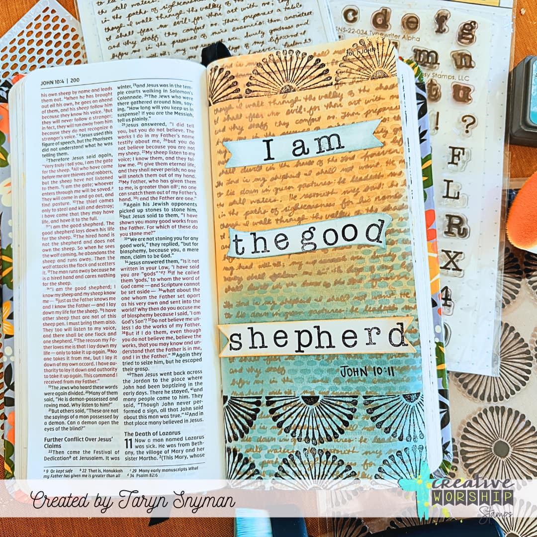 Typewriter Alpha Clear Stamp Set