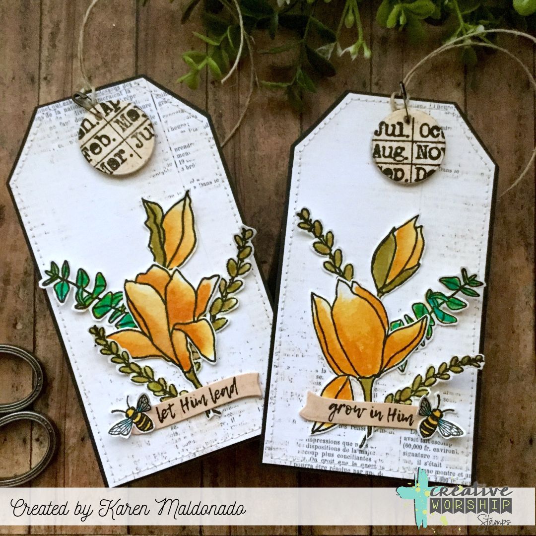 Mindful Magnolias Clear Stamp Set