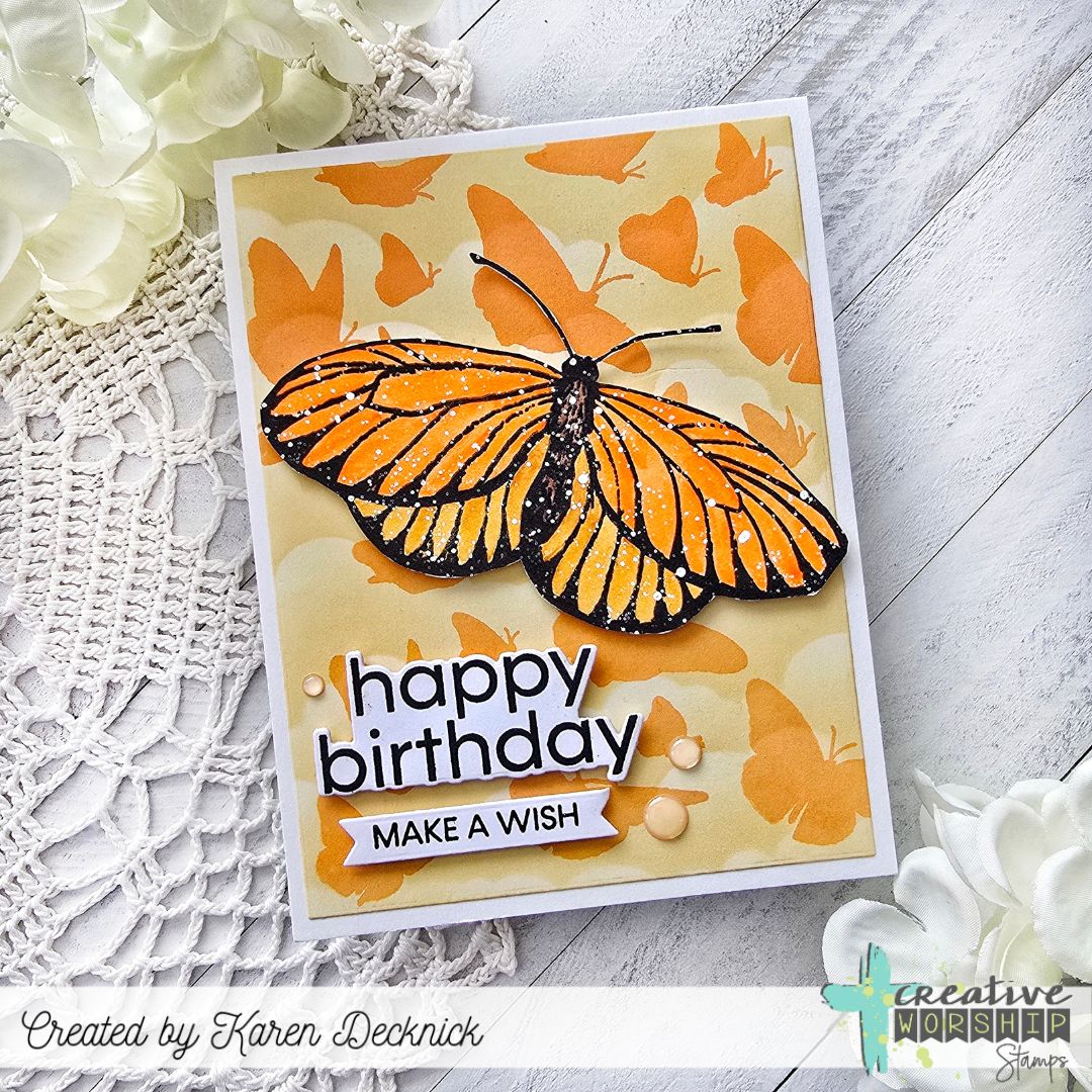 Butterfly Bliss Clear Stamp Set