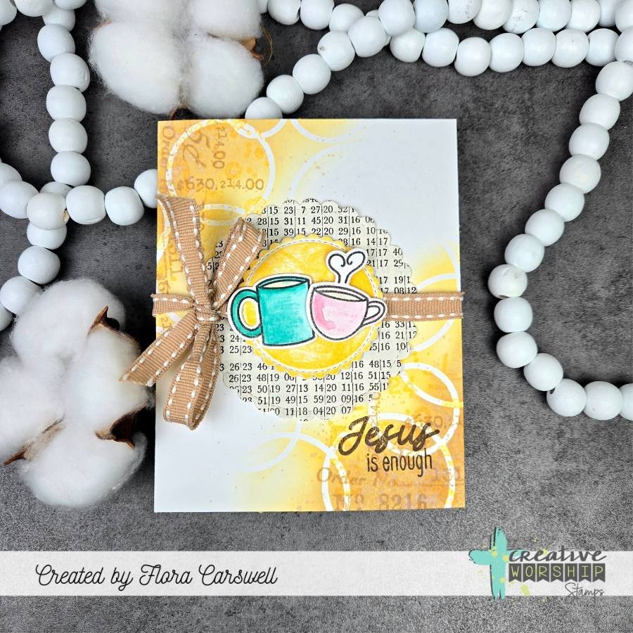 Floating Circles Stencil