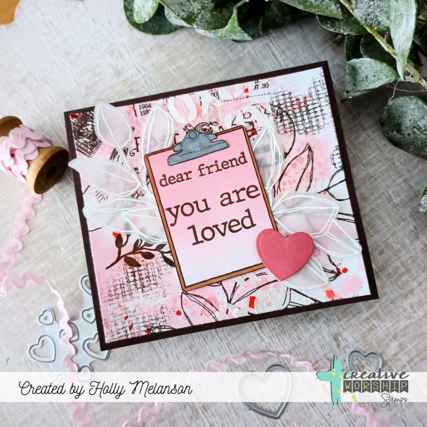 Heart of Gratitude Clear Stamp Set
