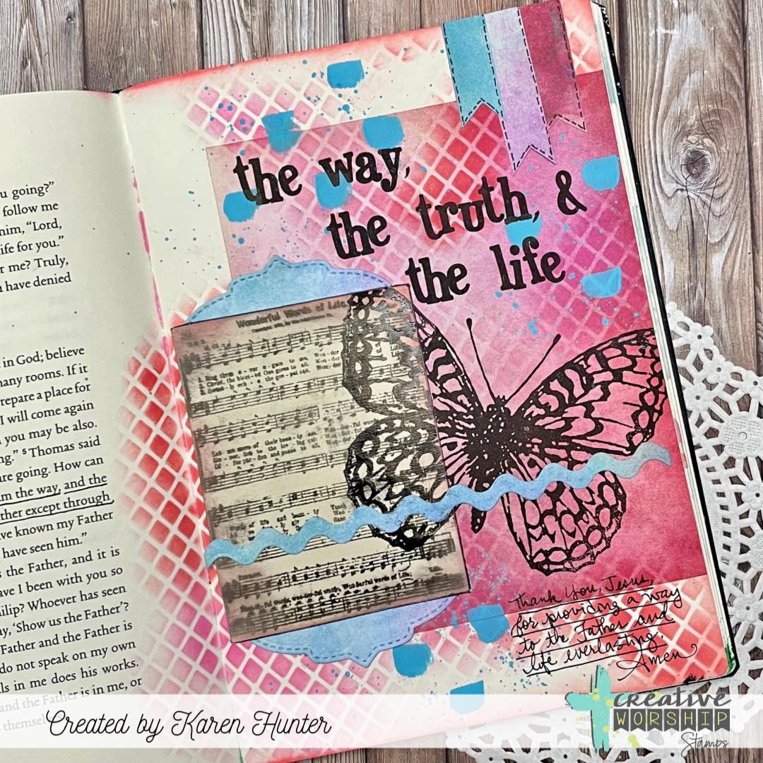 Butterfly Bliss Clear Stamp Set