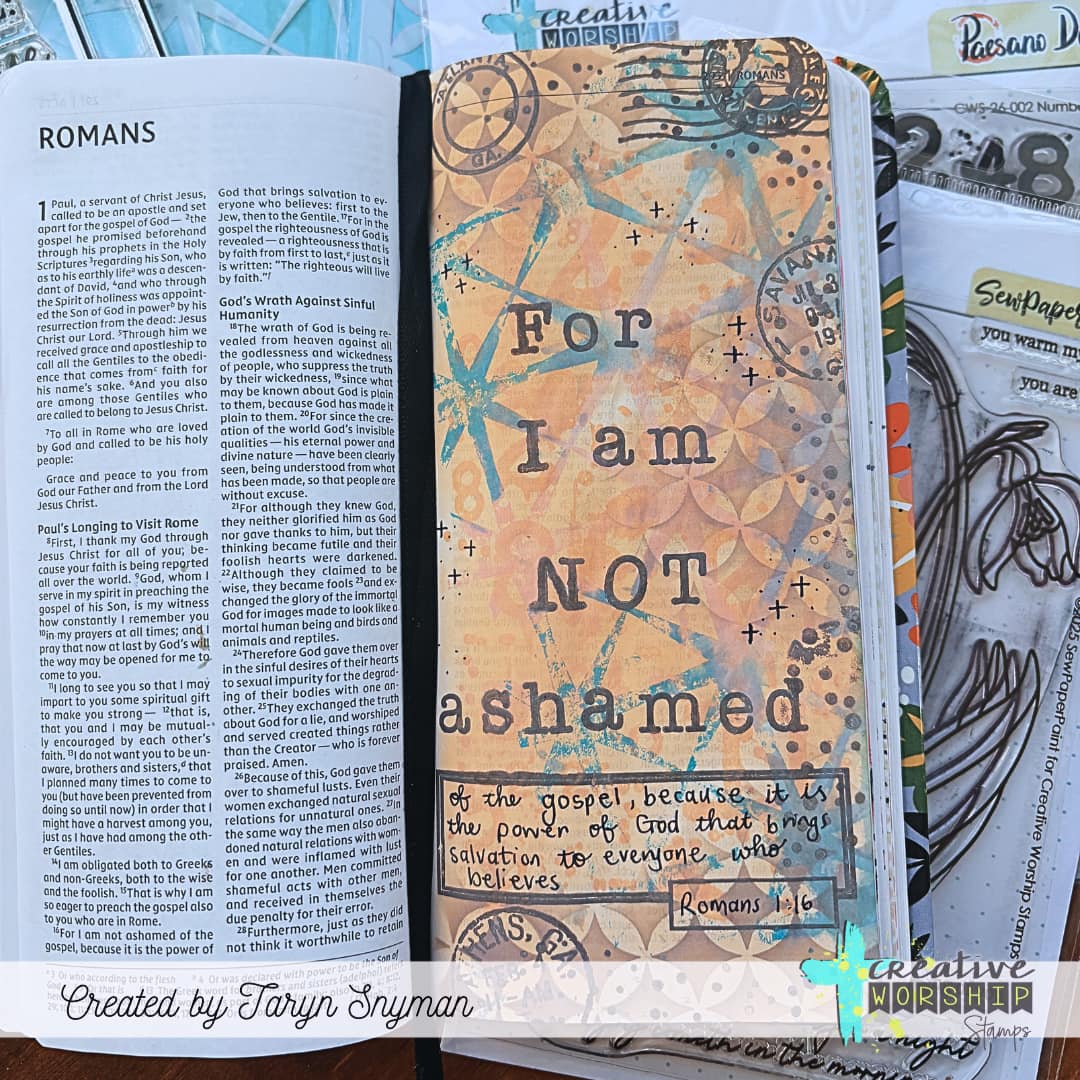 Vintage Postage Clear Stamp Set