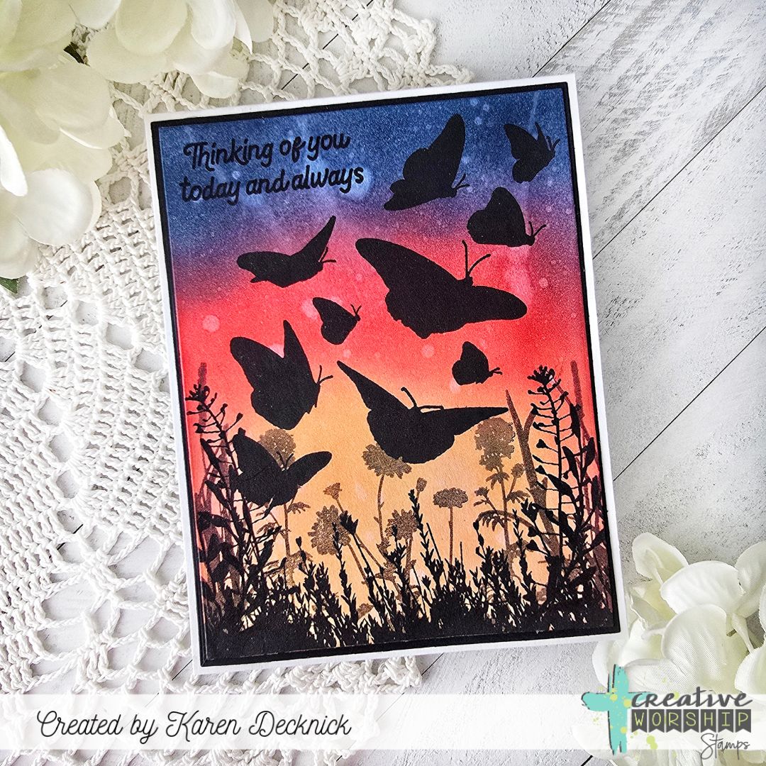 Nature Silhouettes Clear Stamp Set