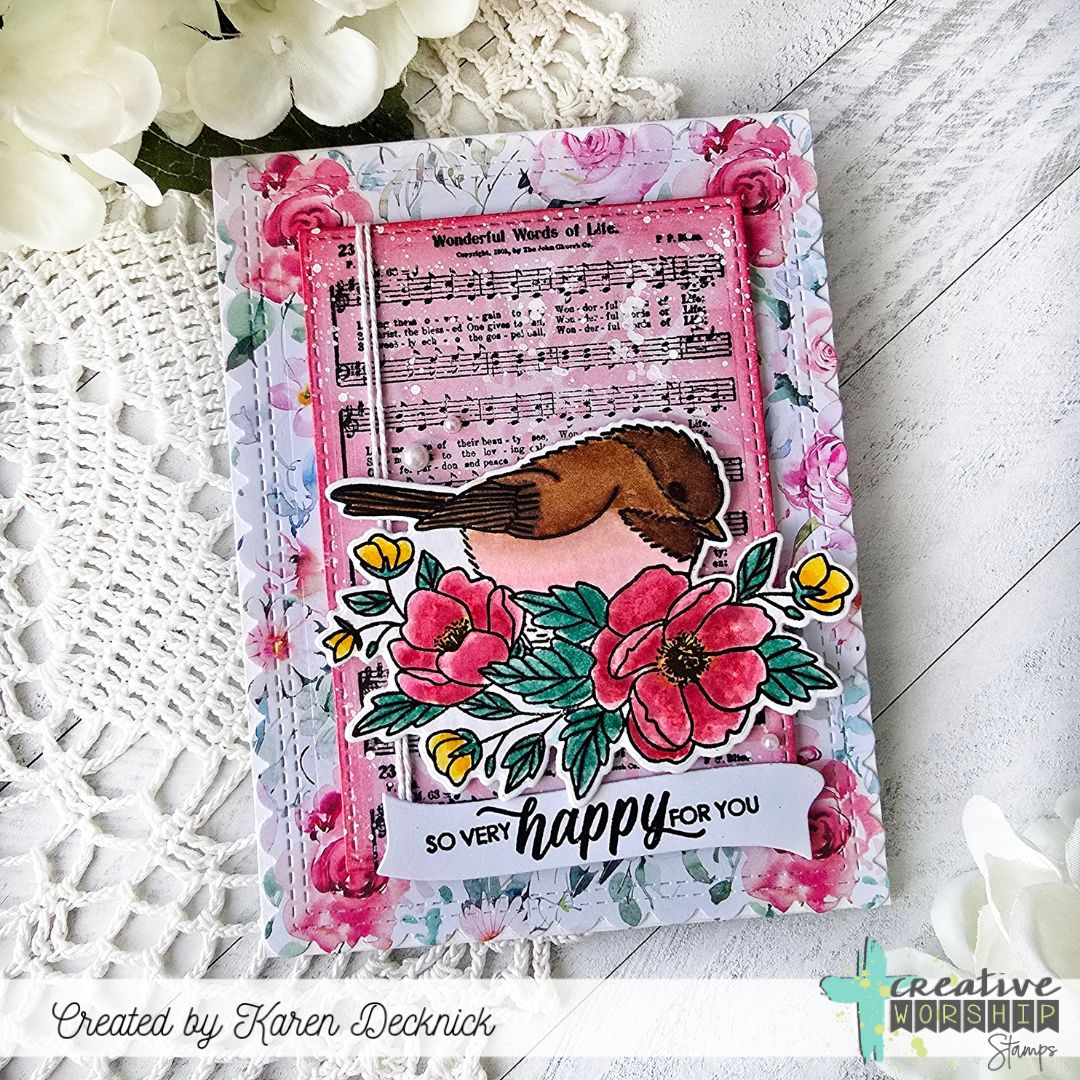 Craft Consortium Double-Sided 6"X6" Paper Pad - Bloom & Wild - 40 sheets