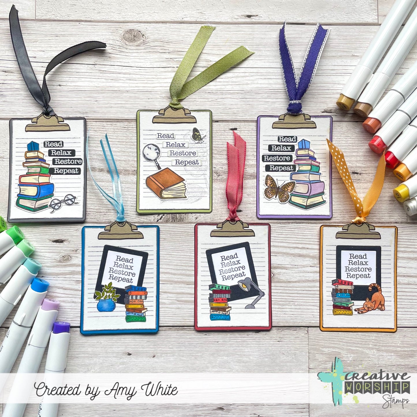 Clipboard Clear Stamp Set