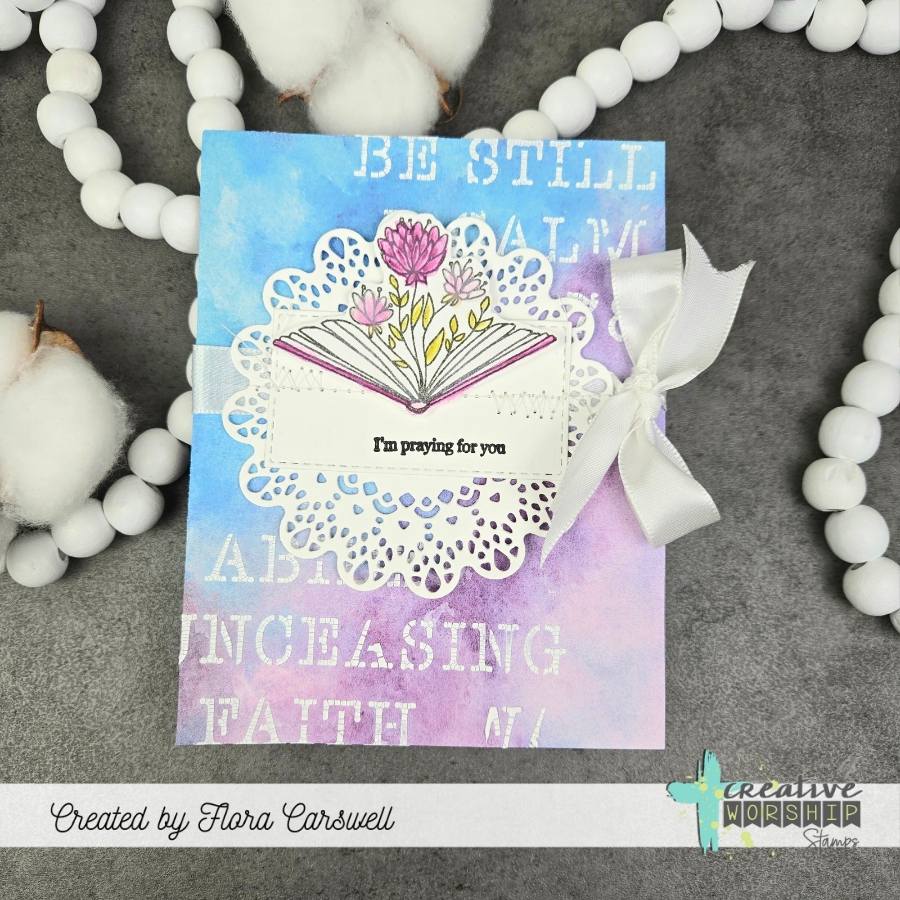 Peace Joy Love Stencil