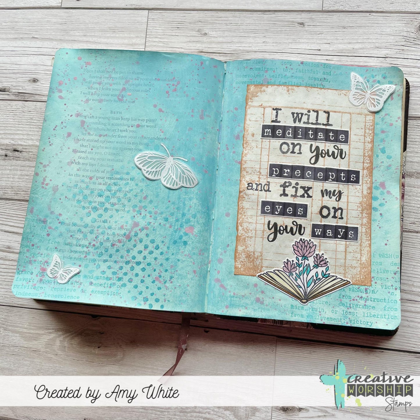 Typewriter Blocks Alpha Clear Stamp Set