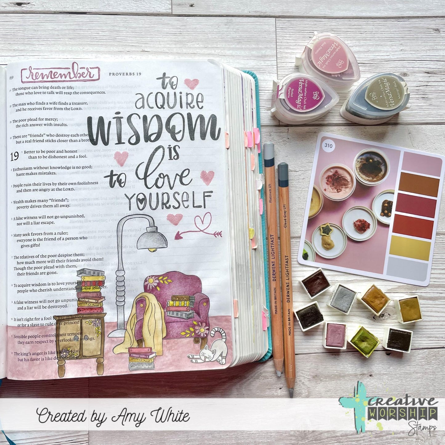 Bitty Minnie Alpha Clear Stamp Set