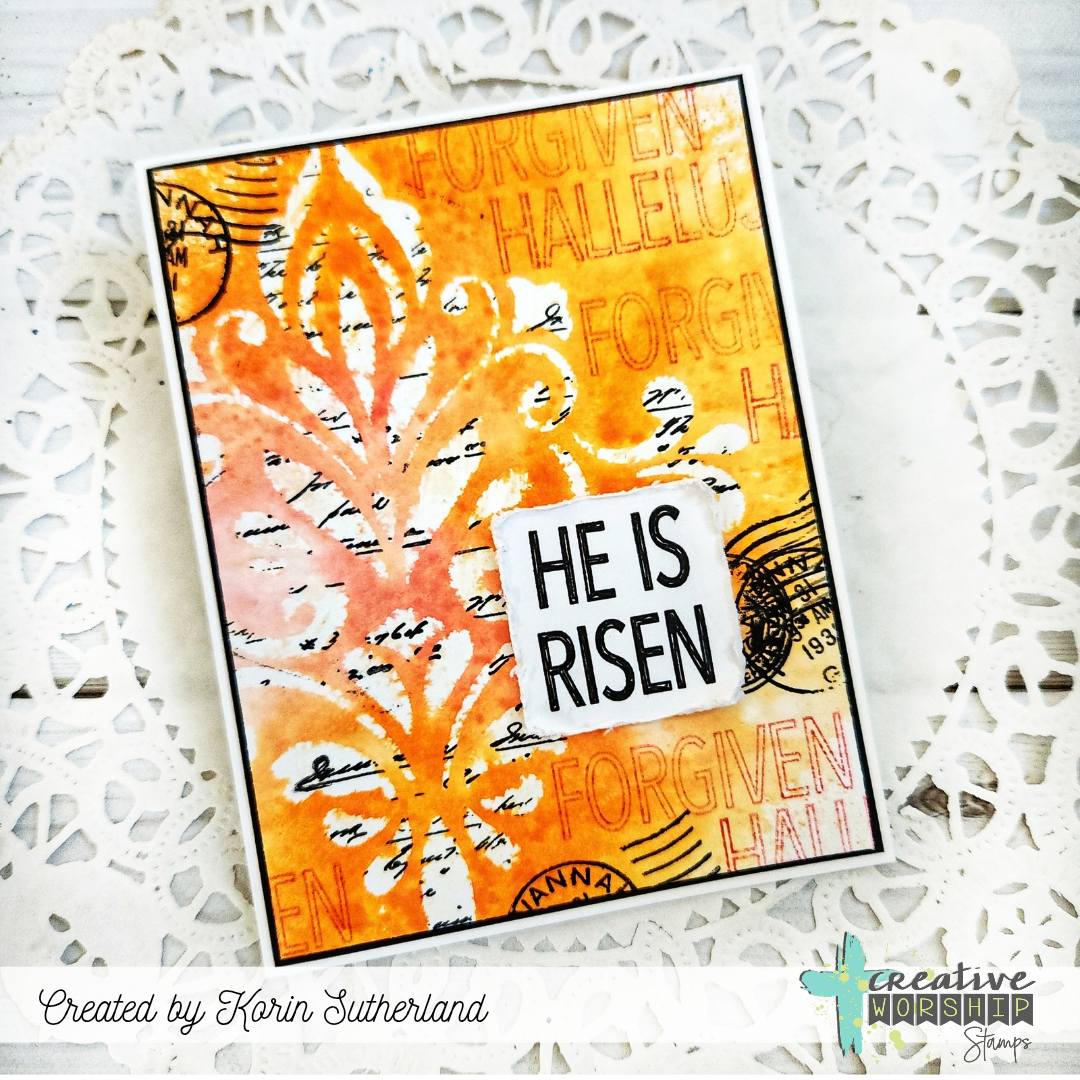 Resurrection Words Clear Stamp Set
