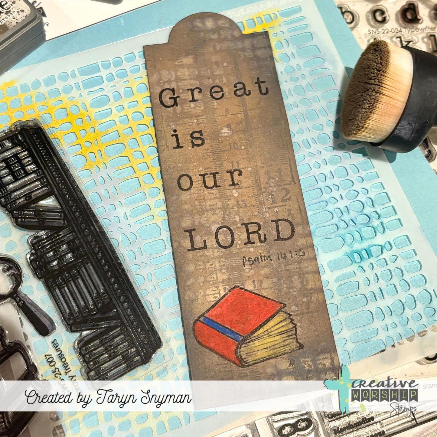 Library Treasures Clear Stamp Set