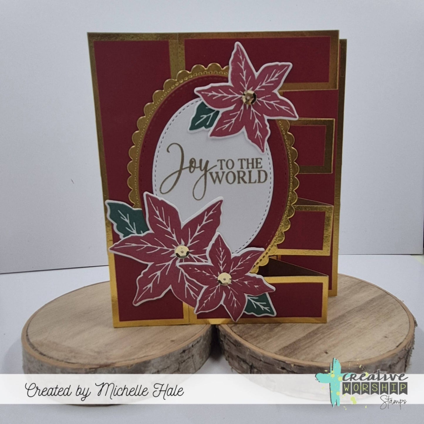 Poinsettia Wishes Stamp & Die Bundle