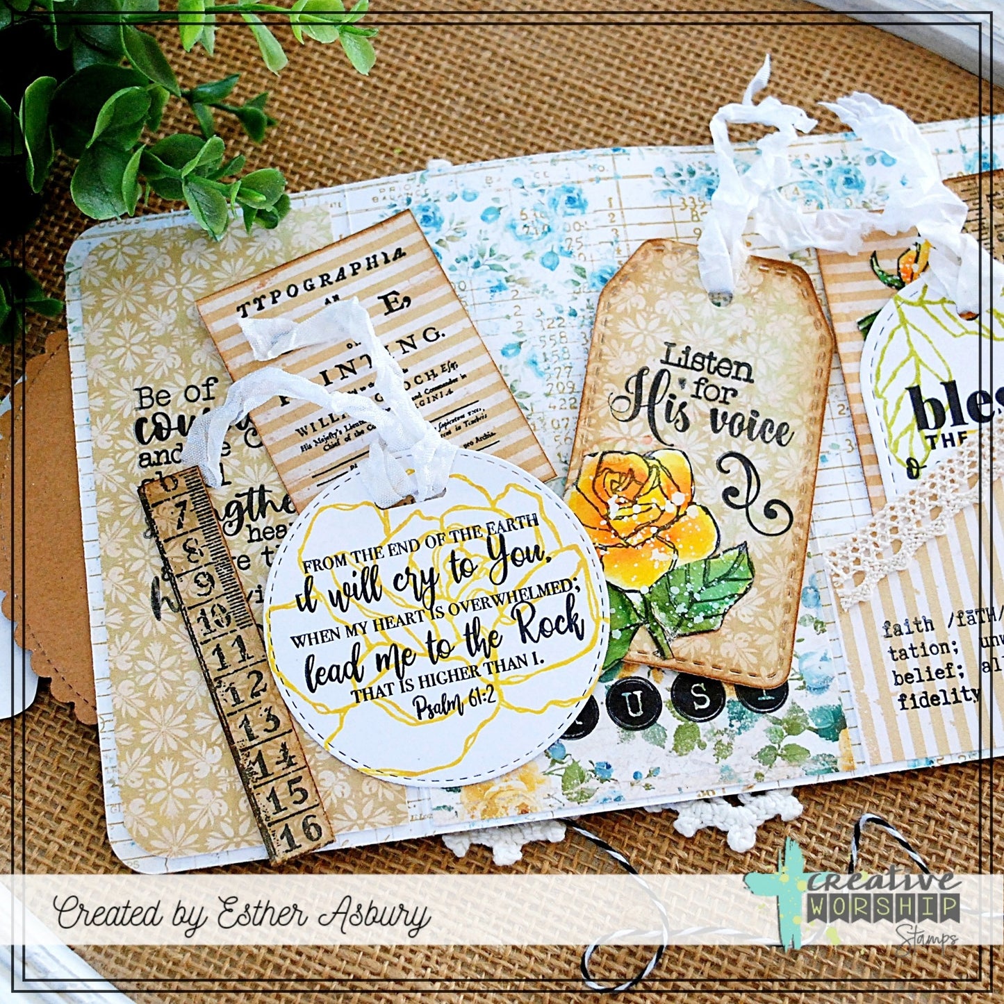 Fear Not Clear Stamp Set