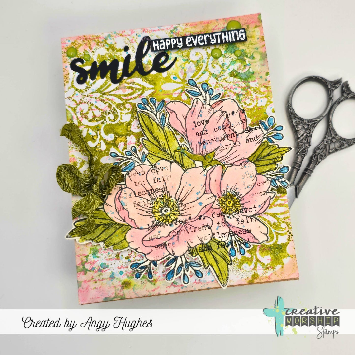 Hello & Smile Word Die Set