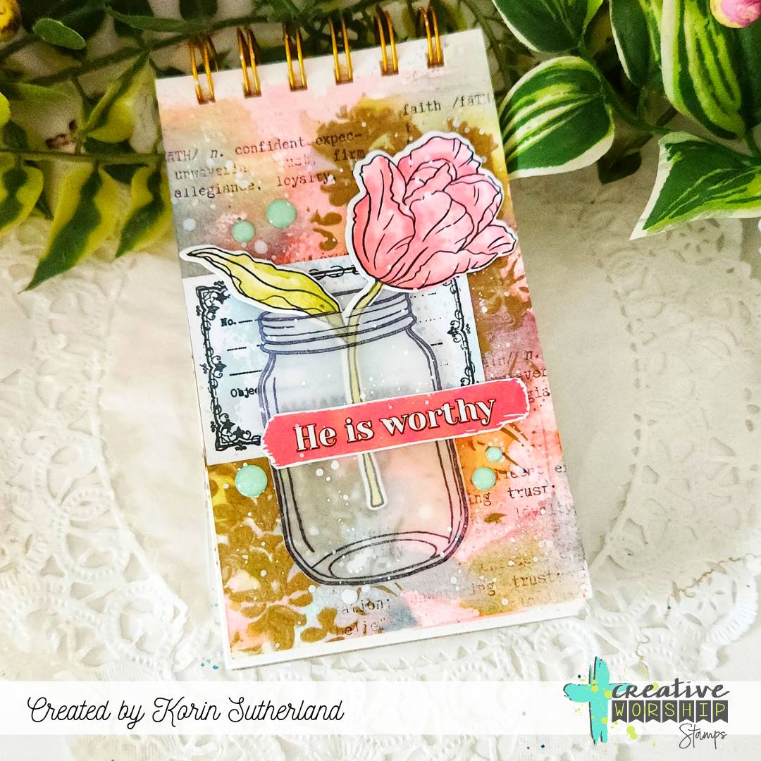 Vintage Elements Clear Stamp Set