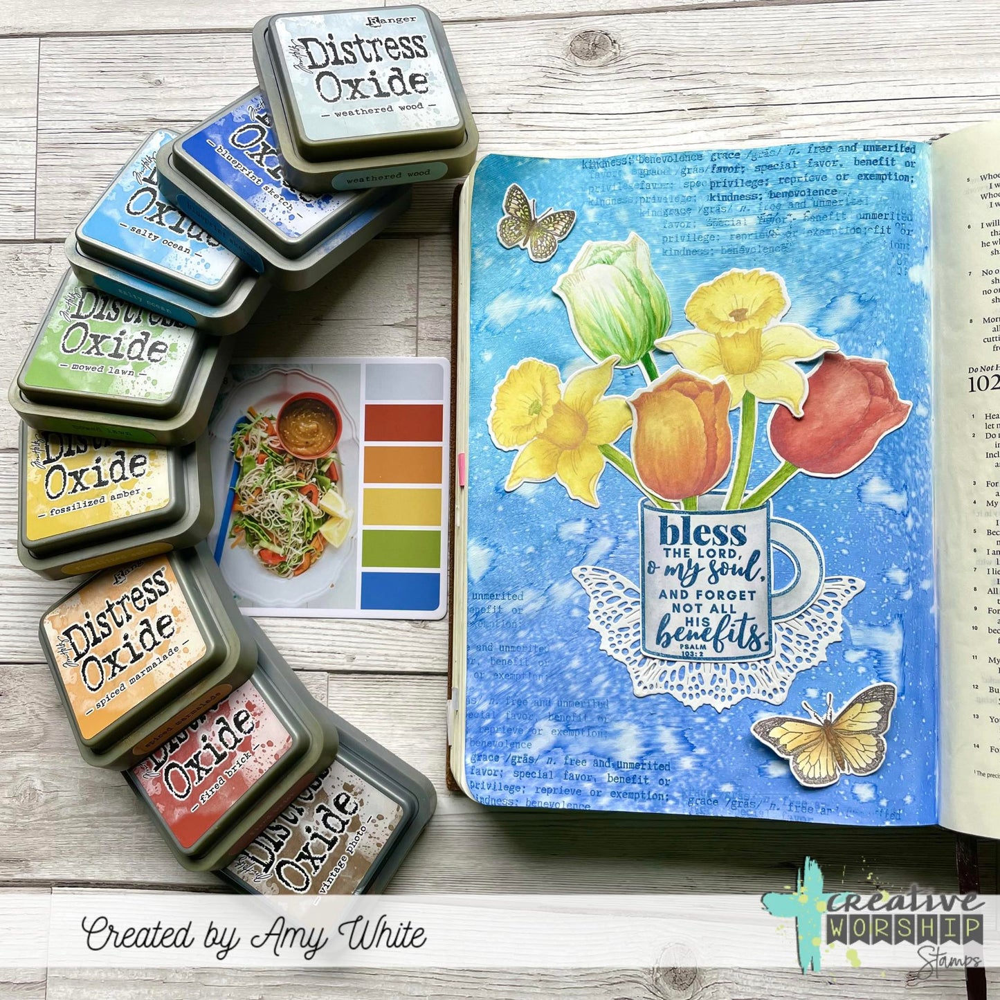 Spring Blossoms Clear Stamp Set