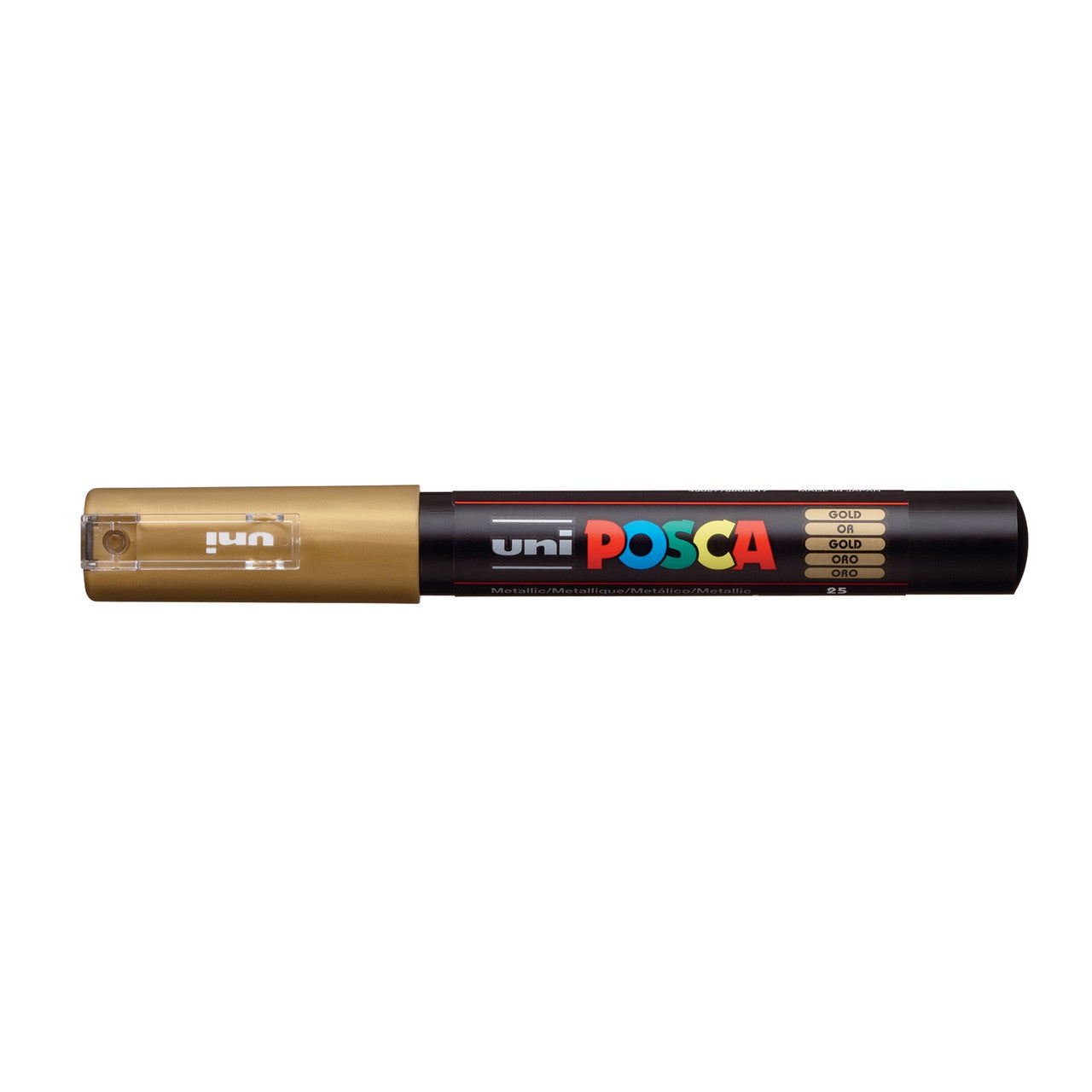 Uni Posca Paint Pen Marker Extra Fine Bullet Tip 1M: Gold