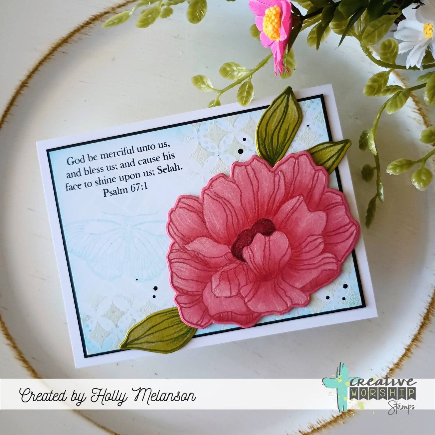Victory Blooms Stamp & Die Bundle