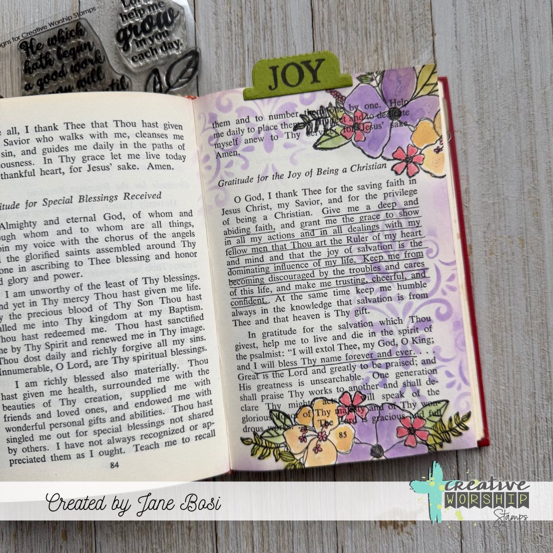 Bloom With Grace Clear Stamp Set