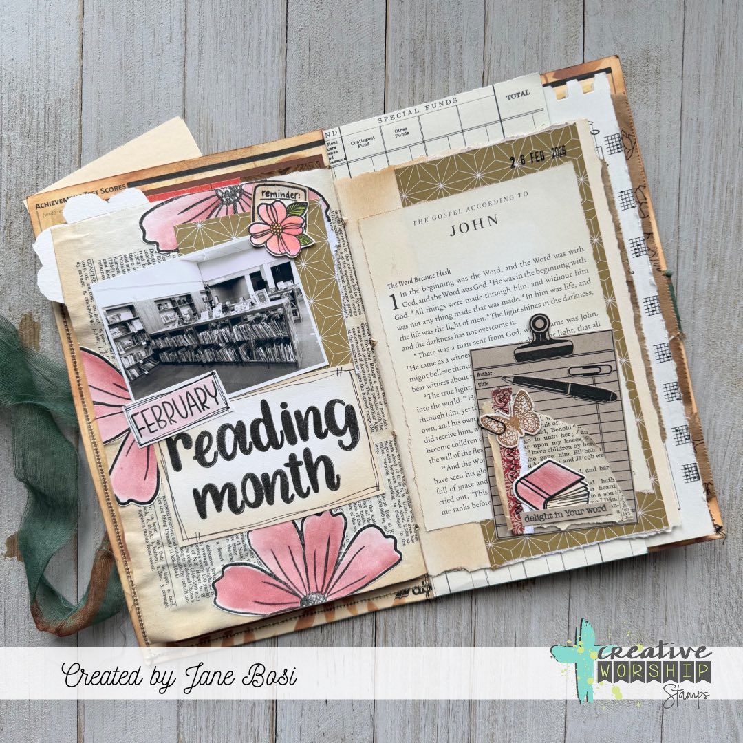 Cosmos Background Clear Stamp