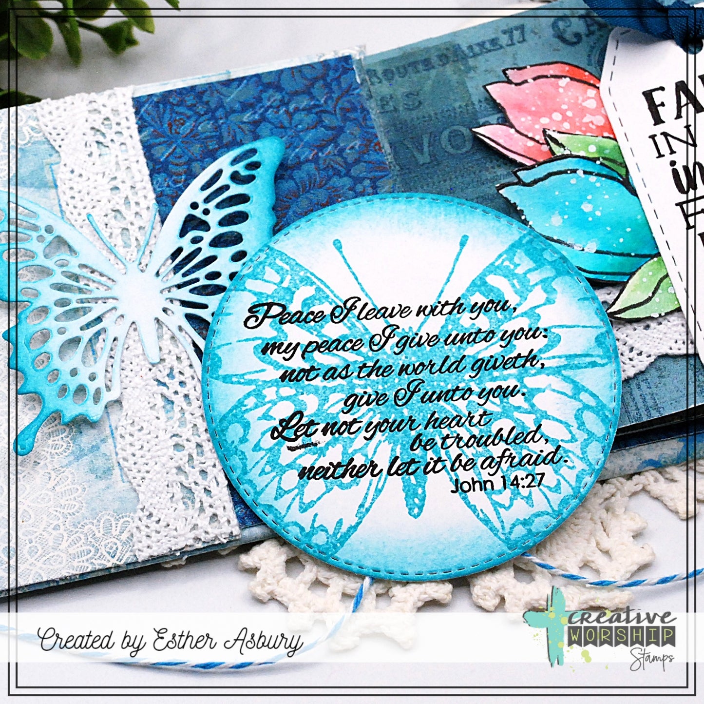 Words of Jesus Clear Stamp Set