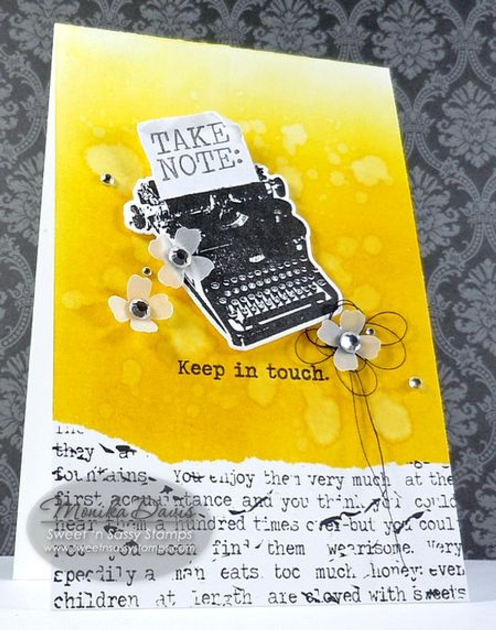 Keep in Touch Clear Stamp Set