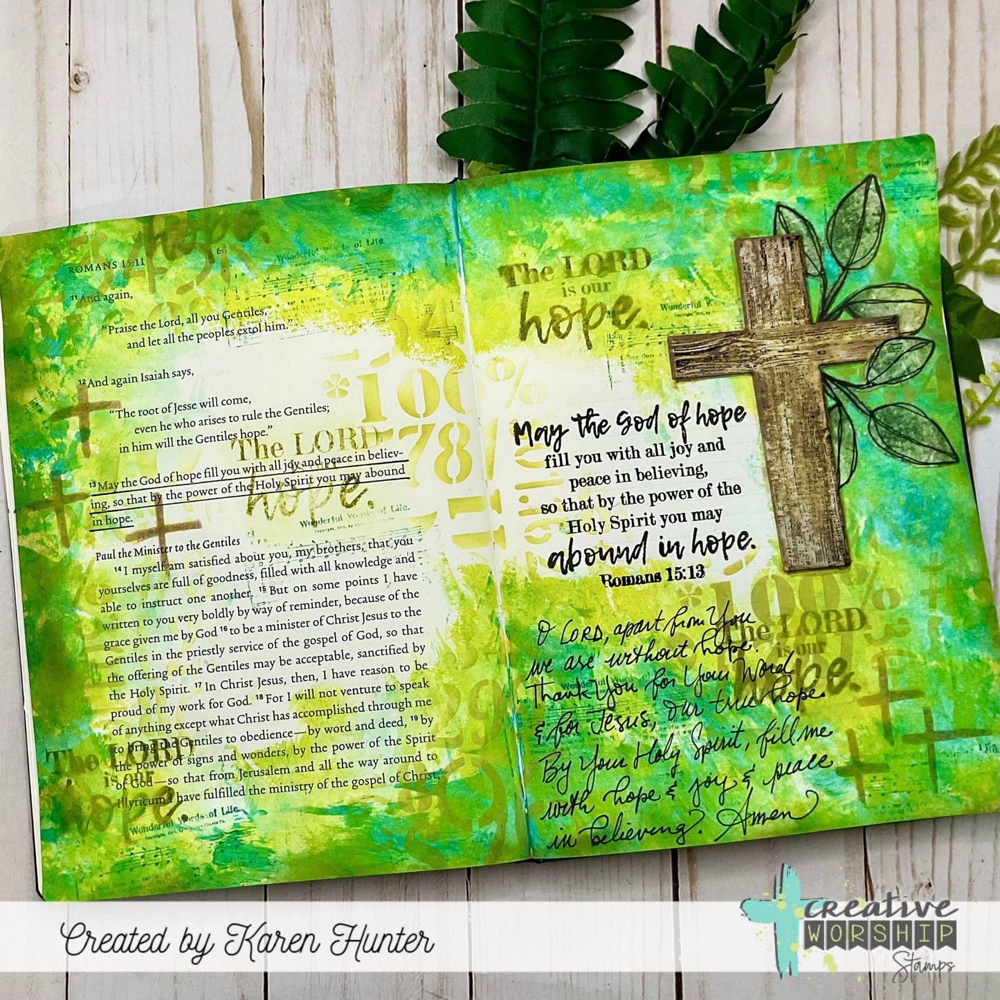 Peaceful Botanicals Clear Stamp Set