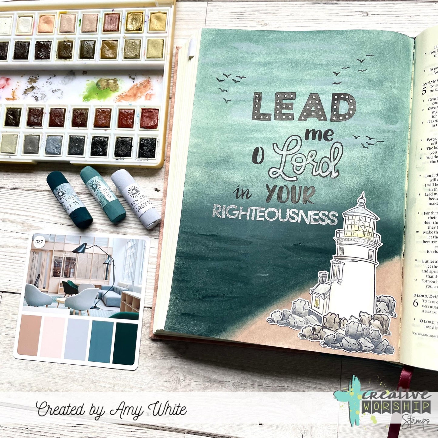 Marker Alpha Clear Stamp Set