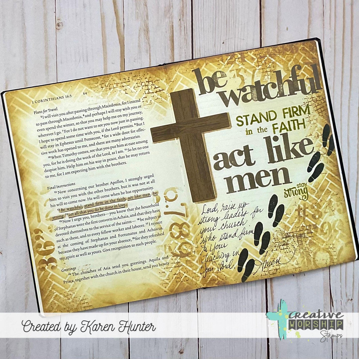 Boss Lady Alpha Clear Stamp Set