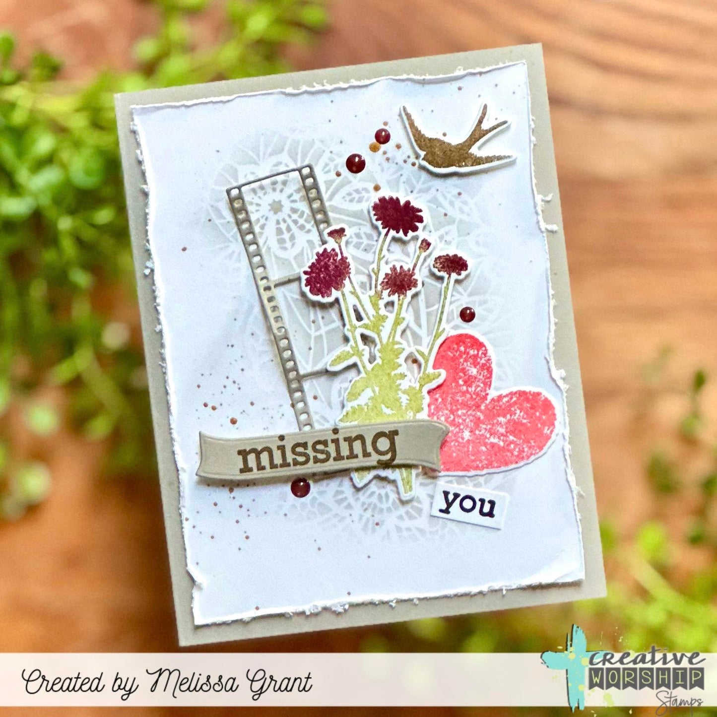 Nature Silhouettes 4 Clear Stamp Set