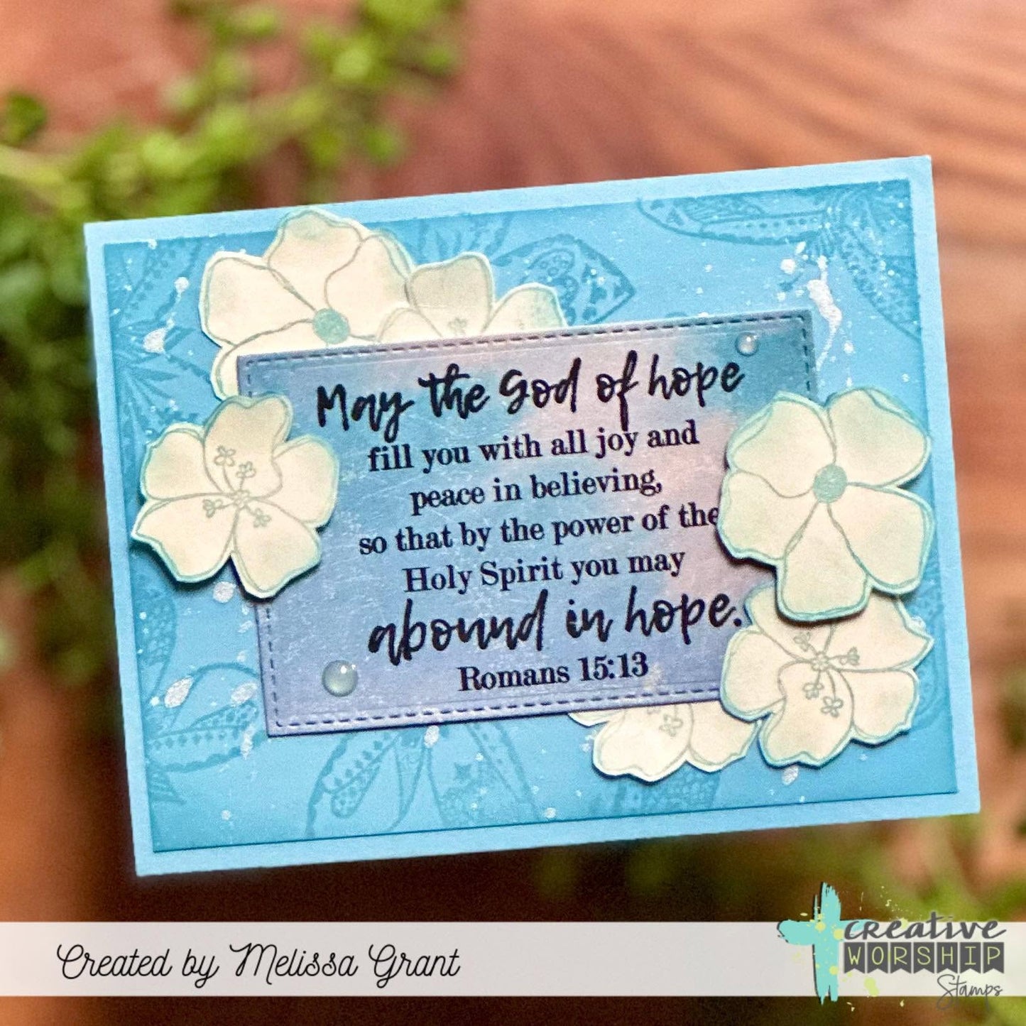 Hope Blooms Clear Stamp Set