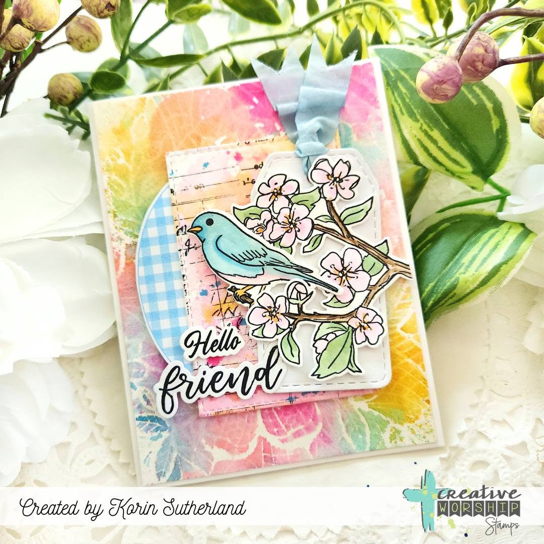 Birds & Blooms Clear Stamp Set