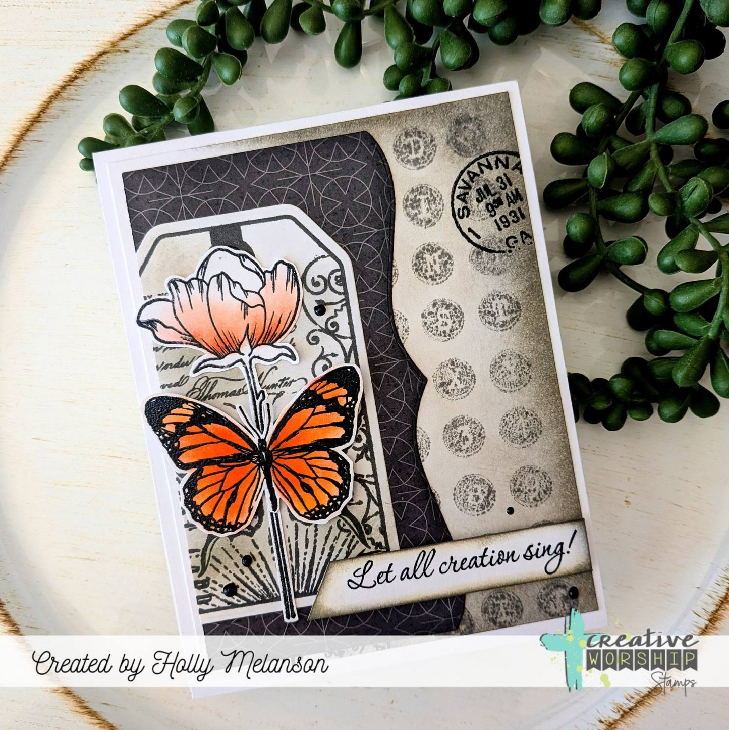 Blooming Anemones Clear Stamp Set