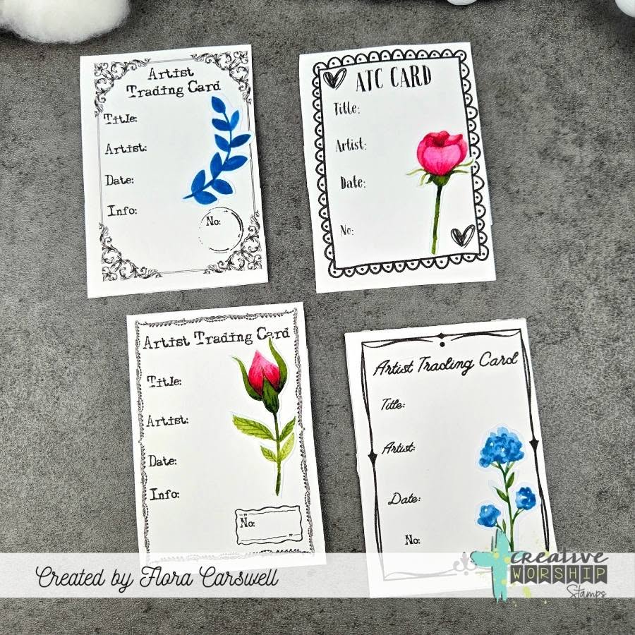 ATC Backs Line Art Printable PDF