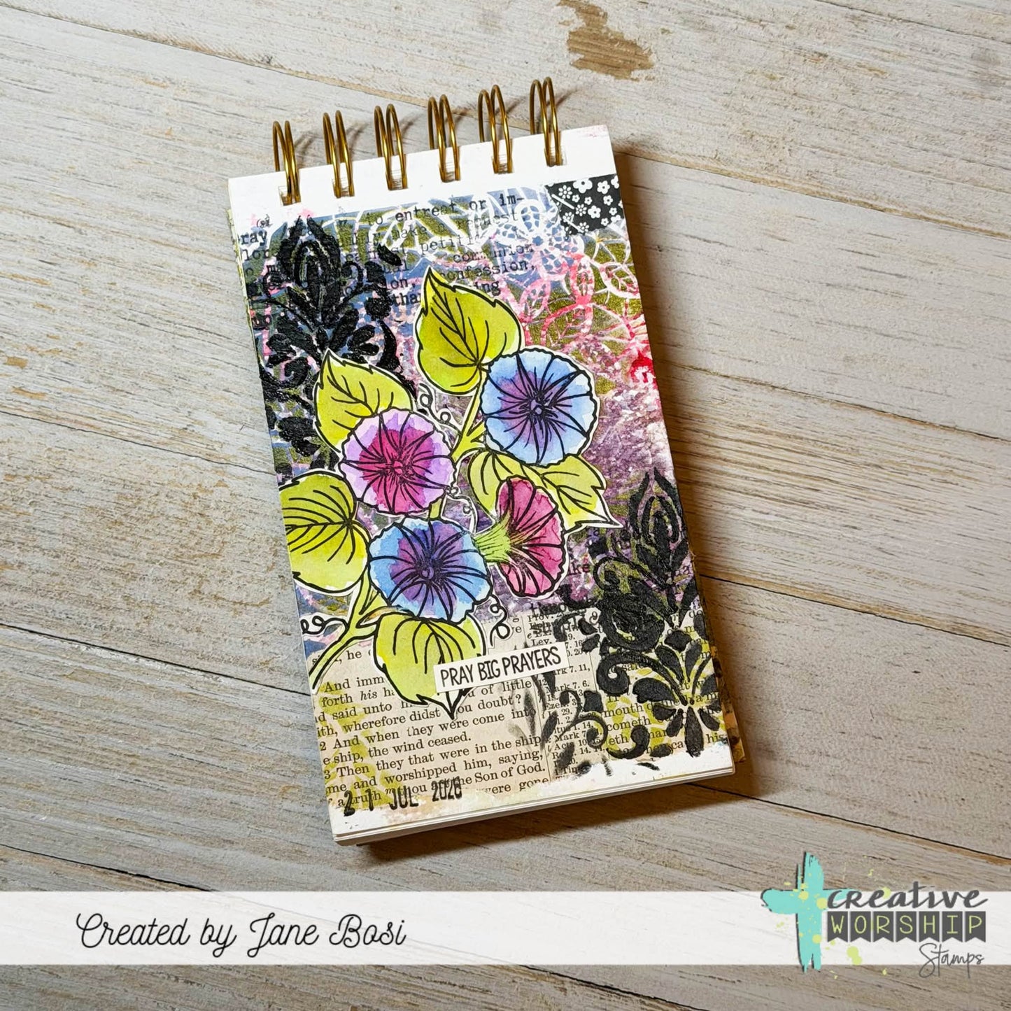 Damask Pattern Stencil