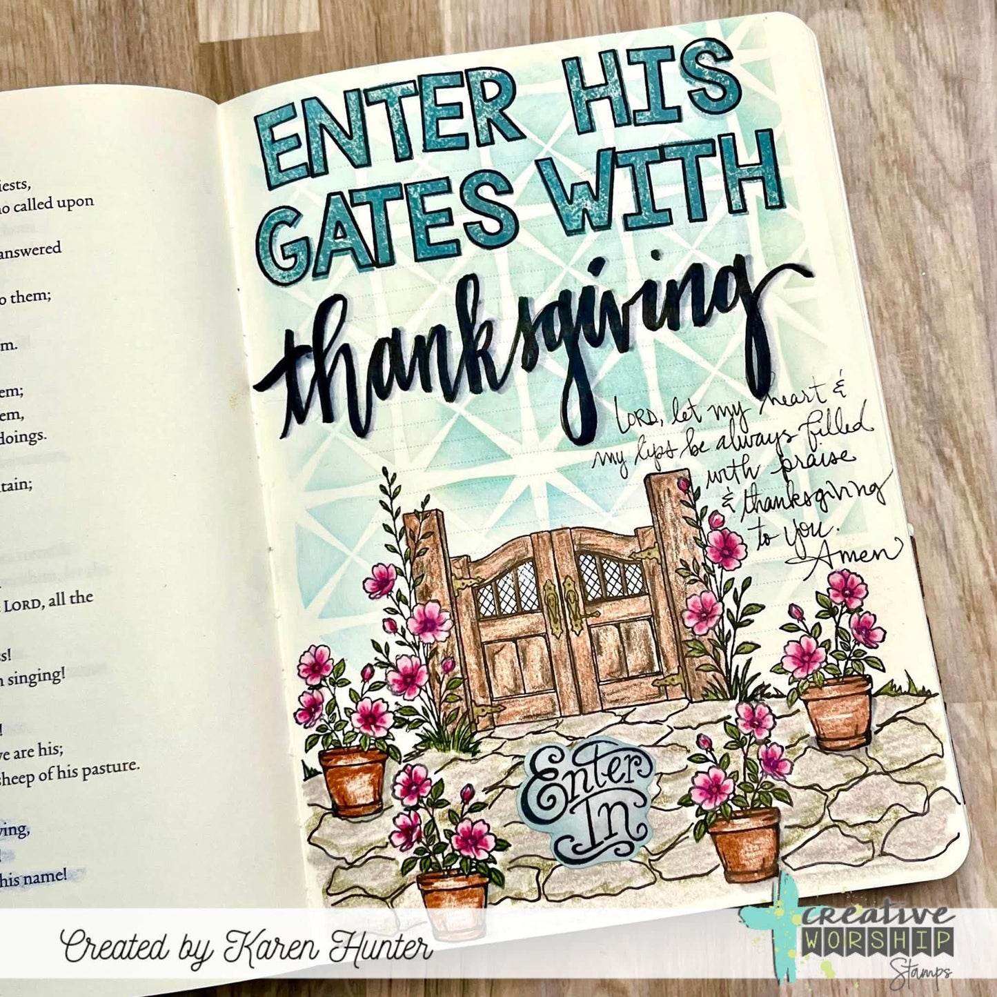 Bold & Outline Caps Alpha Clear Stamp Set