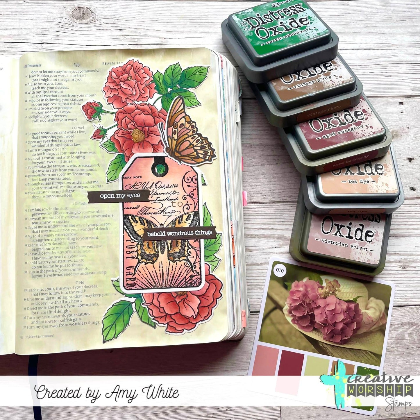 Hope Blooms Clear Stamp Set