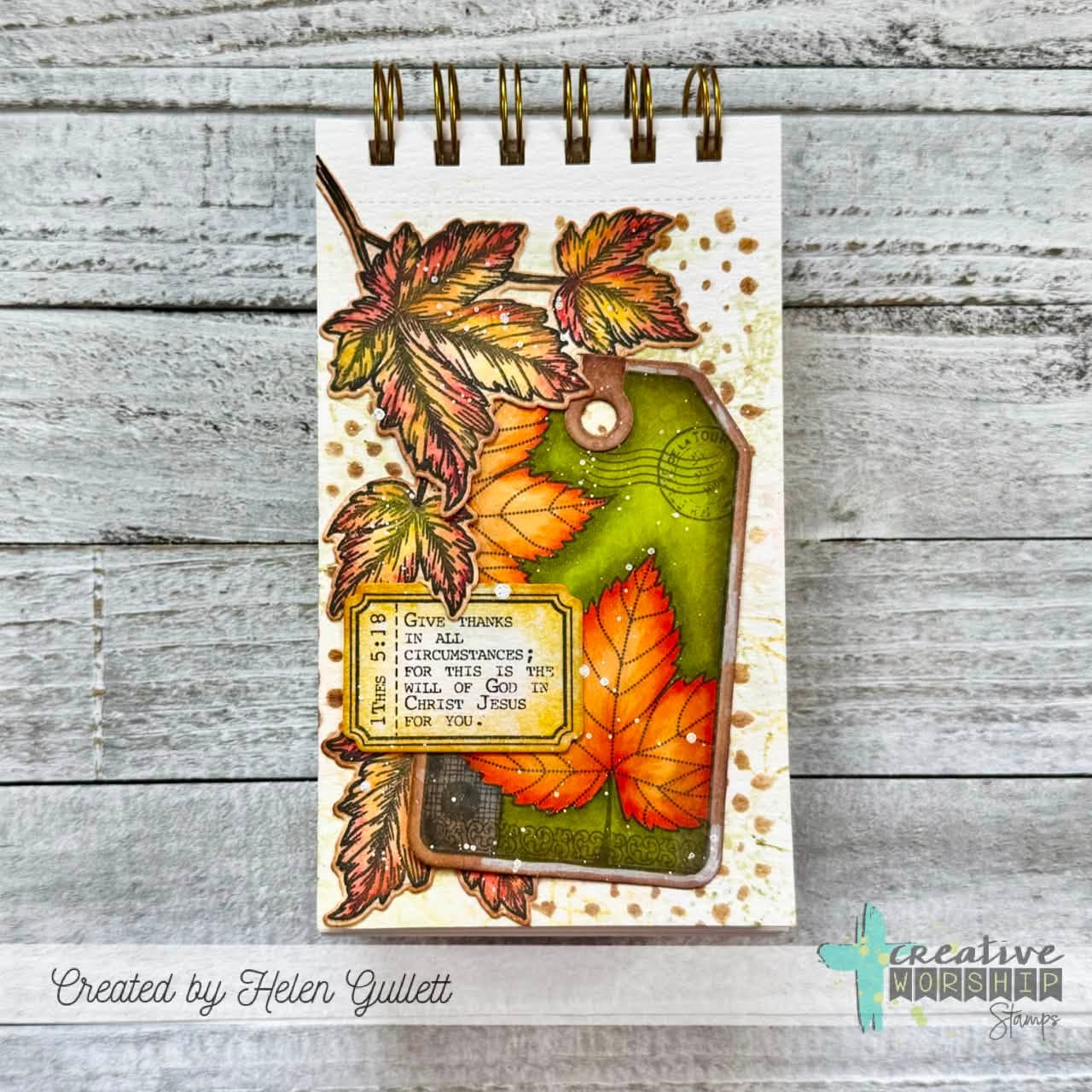 Colors of Fall Clear Stamp Set