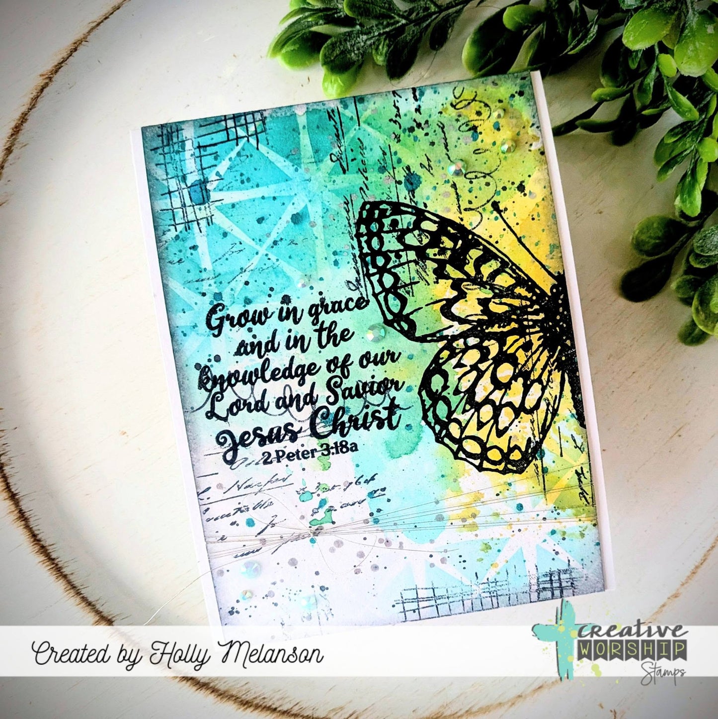 Bloom With Grace Clear Stamp Set
