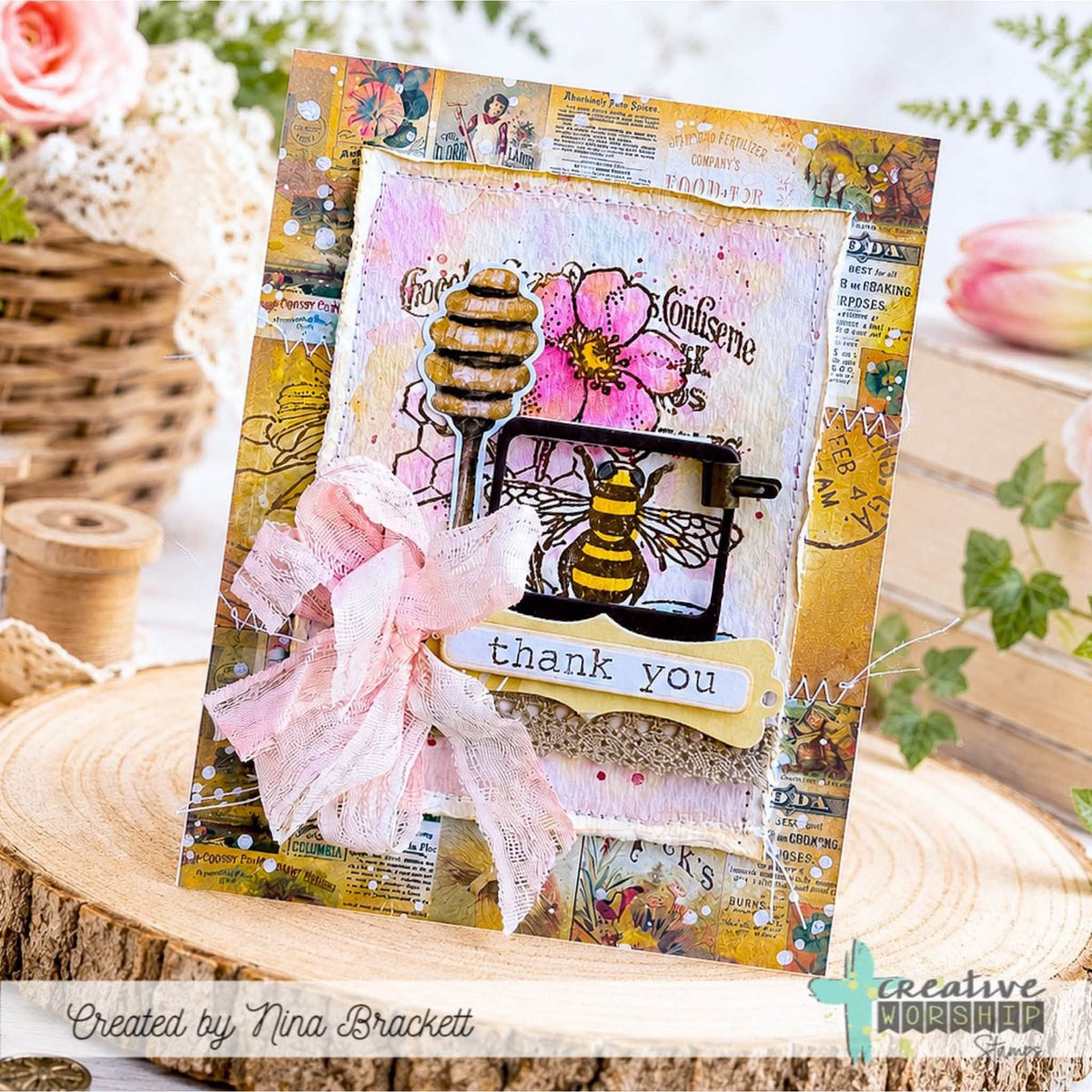 Botanical Collages Clear Stamp Set