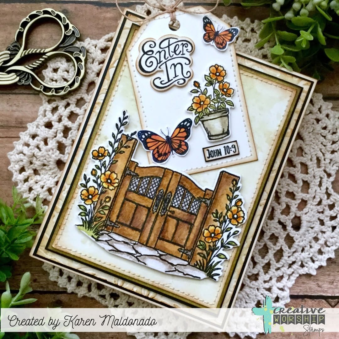 Enter In Clear Stamp Set