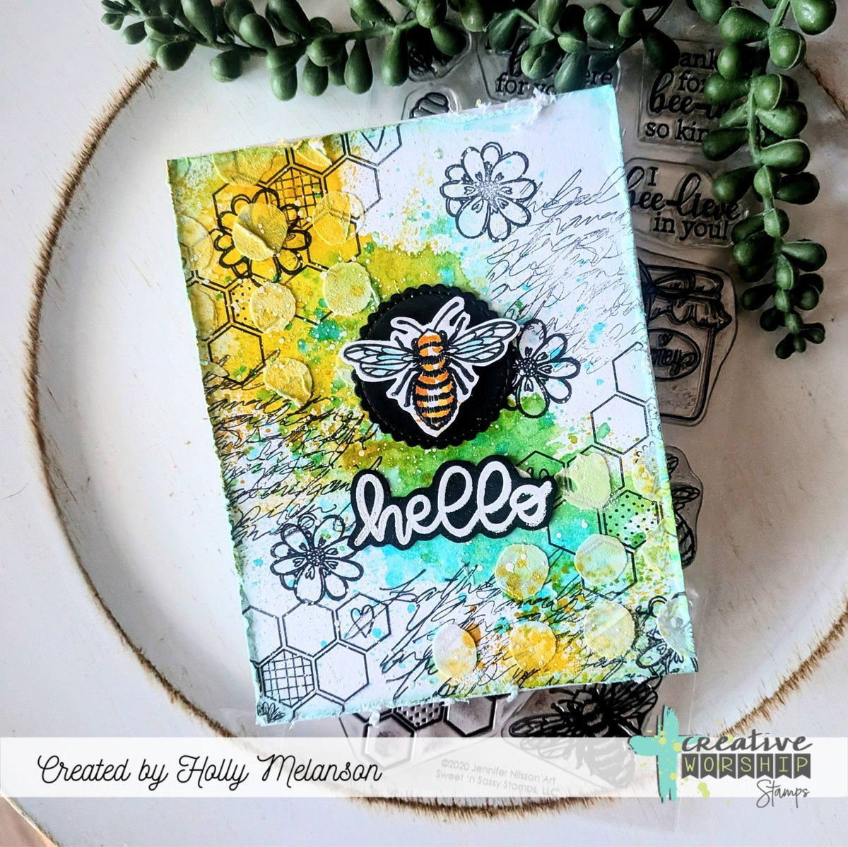 Bee Sweet Clear Stamp Set