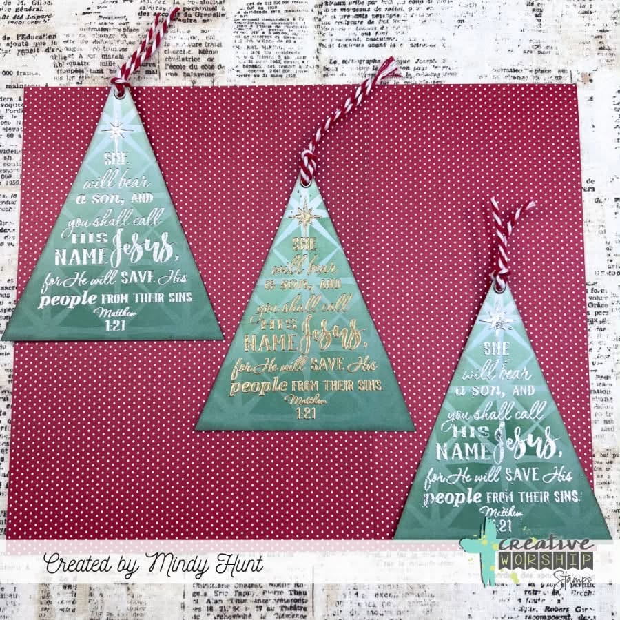 Scripture Tree Clear Stamp