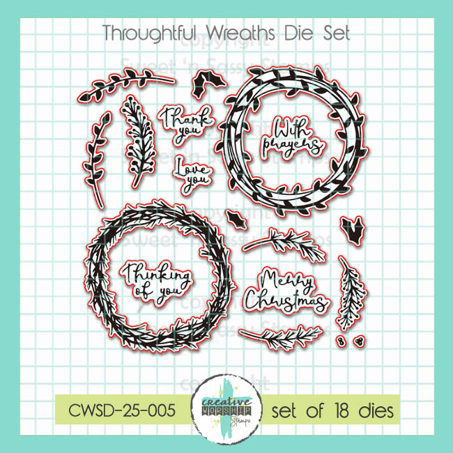 Thoughtful Wreaths Die Set