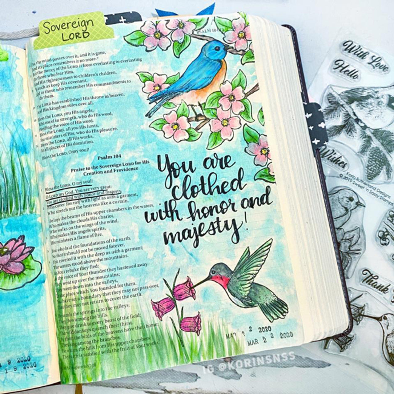 Beautiful Birds Clear Stamp Set