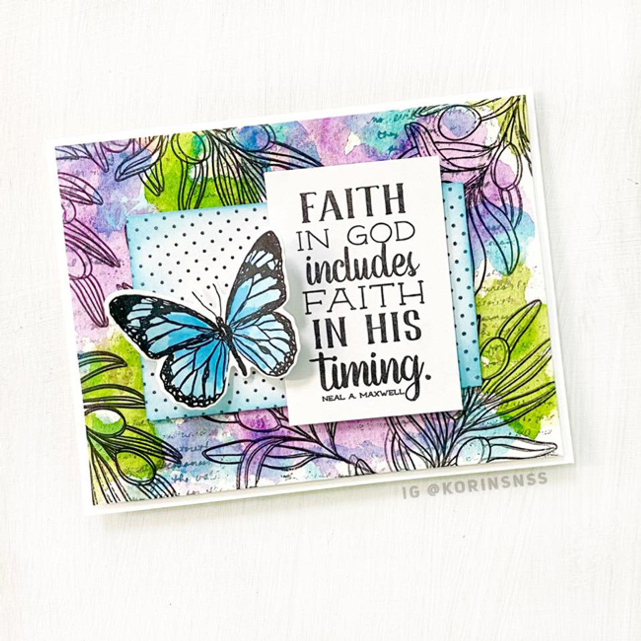 Botanical Branches Clear Stamp Set